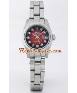 Rolex Réplica Datejust - Silver- Dama -