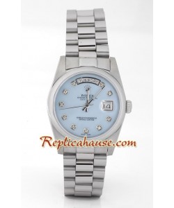 Rolex Réplica Day Date Silver