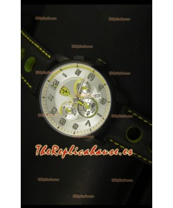 Scuderia Ferrari Heritage SF107 Reloj Cronógrafo en Acero Negro