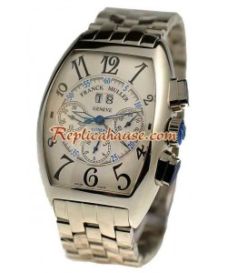 Franck Muller Casablanca Cronógrafo Reloj Suizo de imitación