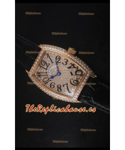 Franck Muller Master of Complications Ladies Reloj con Caja en Oro Rosado