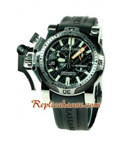 Graham Chronofighter Overtamaño Diver Reloj Suizo