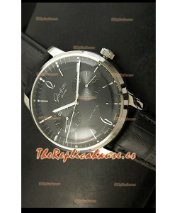 Glashuette Senator Réplica Japonesa con esfera negra