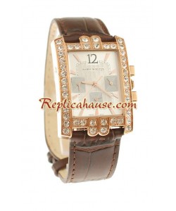 Harry Winston Avenue C Cronógrafo Suizo Dama Reloj Réplica