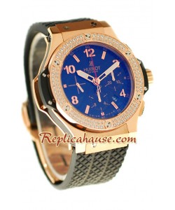Hublot Big Bang Reloj Suizo de imitación - Dial Azul