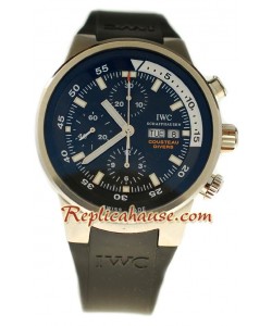 IWC Aquatimer Cronógrafo Cousteau Divers Reloj Suizo de imitación