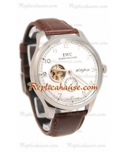 IWC Portuguese Regulateur Tourbillon Reloj Réplica