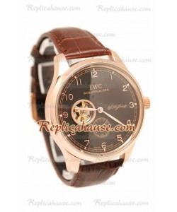 IWC Portuguese Regulateur Tourbillon Reloj Réplica
