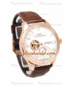 IWC Portuguese Regulateur Tourbillon Reloj Réplica