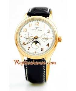 IWC Reloj Réplica - cuero