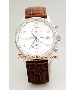 IWC Portuguese Cronógrafo Reloj Réplica
