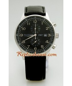 IWC Portuguese Cronógrafo Reloj Réplica