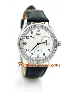 IWC Réplica Bateria de Reserva Reloj