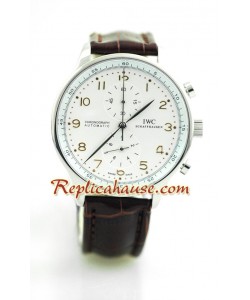 IWC Portuguese Cronógrafo Reloj Réplica