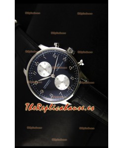 IWC Portuguese Cronógrafo Reloj Réplica Suizo en Caja de Acero - Réplica Espejo 1:1
