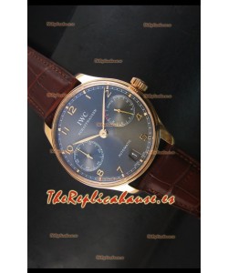 IWC Portugieser IW500702 Reloj Suizo Automático Dial Gris - Réplica Espejo 1:1 Actualizada