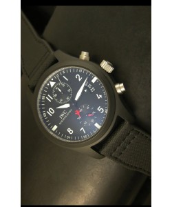 IWC Pilot Top Gun Reloj Suizo Cronógrafo - Réplica a Escala 1:1