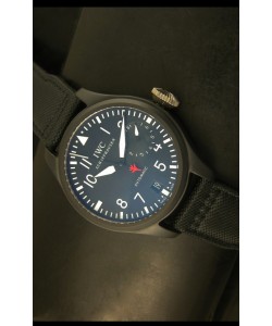 IWC Big Pilot Top Gun Reloj en Caja de Cerámica - Réplica a Escala 1:1