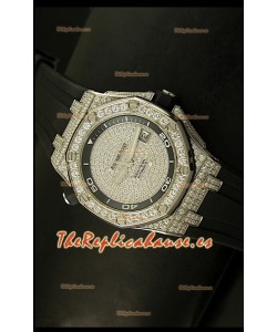 Audemars Piguet Royal Oak Offshore Diver Watch - Edición Iced out