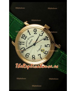 Franck Muller Master of Complications Liberty, Reloj Japonés, correa verde
