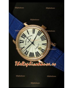 Franck Muller Master of Complications Liberty, Reloj Japonés, correa morada