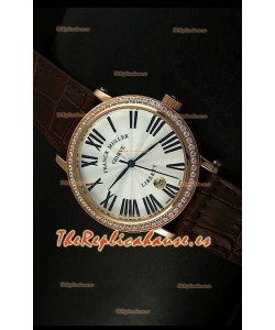 Franck Muller Master of Complications Liberty, Reloj Japonés, correa marrón