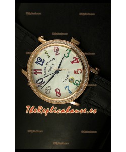 Franck Muller Master of Complications Liberty, Reloj Japonés, correa negra