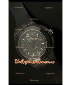 IWC Ingenieur Reloj Réplia Suiza caja de Carbono, Dial de Carbono
