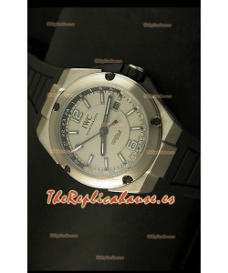 IWC Ingenieur Reloj Réplica Suiza en Titanio Completo, Dial Gris