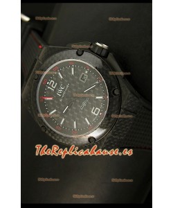 IWC Ingenieur Reloj Réplia Suiza caja de Carbono, Dial de Carbono