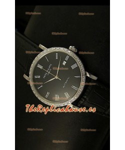 Patek Philippe Calatrava 5120 Reloj Réplica Suiza en Acero - Horas en Números Romanos
