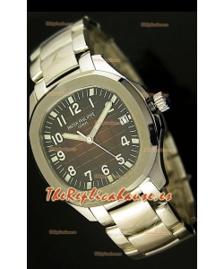 Patek Philippe 5167 Aquanaut Jumbo Reloj Réplica Suiza - réplica en escala 1:1, Dial Marrón