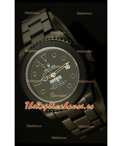 Rolex Submariner Edición STEALTH MK IV Reloj Réplica Suiza, correa con recubrimieto en PVD