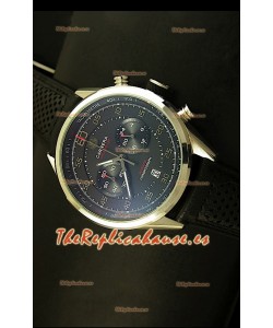 Tag Heuer Carrera Calibre 36 Flyback, Reloj Réplica, Dial Negro - Movimiento de Cuarzo
