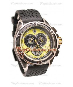 Lamborghini Mesh Cronógrafo Reloj de imitación Japonés