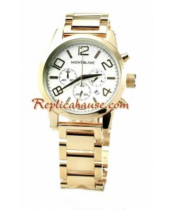 Mont Blanc Timewalker Gold Reloj Réplica