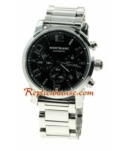 Mont Blanc Timewalker - Estructura Suiza con Movimiento Japonés