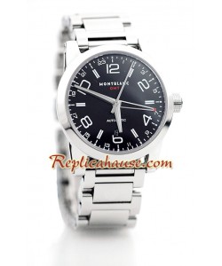 Mont Blanc Timewalker GMT Reloj Suizo de imitación