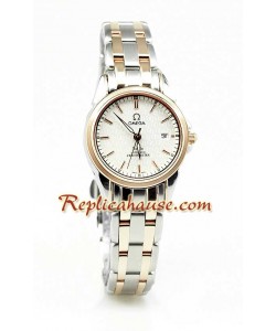 Omega Deville Suizo Dama Oro Rosa Reloj Réplica