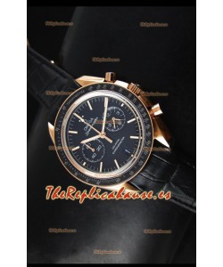 Omega Speedmaster Moon Reloj Réplica Japonés Co-Axial Caja en Oro Rosado