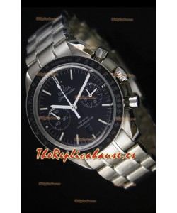 Omega Speedmaster Moon Reloj Suizo Co-Axial en Acero Inoxidable - Réplica Espejo 1:1