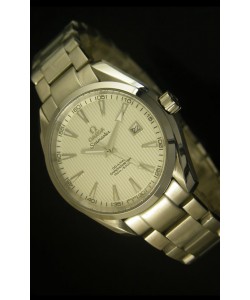 Omega Seamaster Aqua Terra Co-Axial Reloj Suizo Dial Blanco