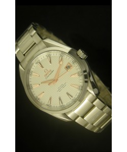 Omega Seamaster Aqua Terra Co-Axial Reloj Suizo Dial Blanco