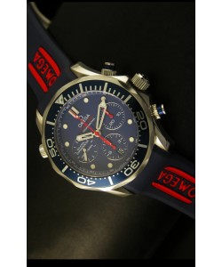 Omega Seamaster 300M Reloj Suizo Edición Emiratos - Réplica a Escala 1:1