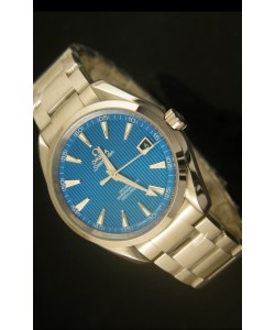 Omega Seamaster Aqua Terra Co-Axial Reloj Suizo Dial Azul