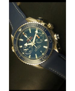 Omega Seamaster Planet Ocean Liquidmetal Titanium - Reloj Ultima Edición Escala 1:1
