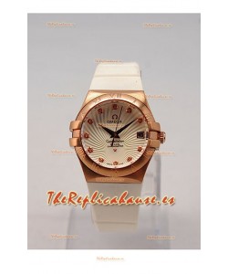 Omega Constellation para damas Réplica – Movimiento cuarzo – 35 mm.