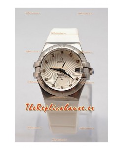 Omega Constellation para damas Réplica – Carcasa de acero – 35 mm.