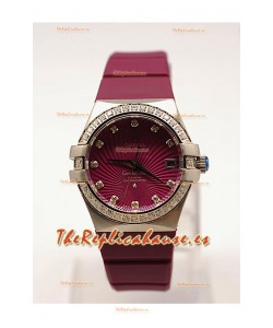 Omega Constellation para damas Réplica – Carcasa de acero - 35 mm.