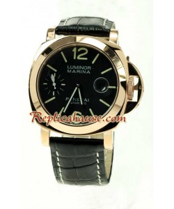 Panerai Luminor 00111 Oro Rosa Reloj de imitación Japonés